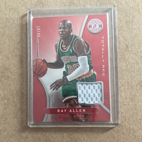 Basketball Card, Ray Allen, Miami Heat, - Picture 1 of 3